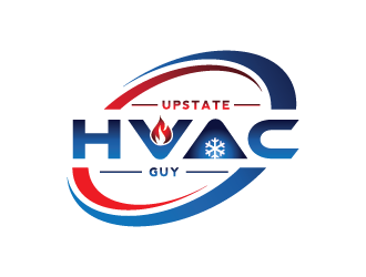 Upstate HVAC Guy Logo Design