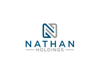 Nathan Holdings logo design by bomie