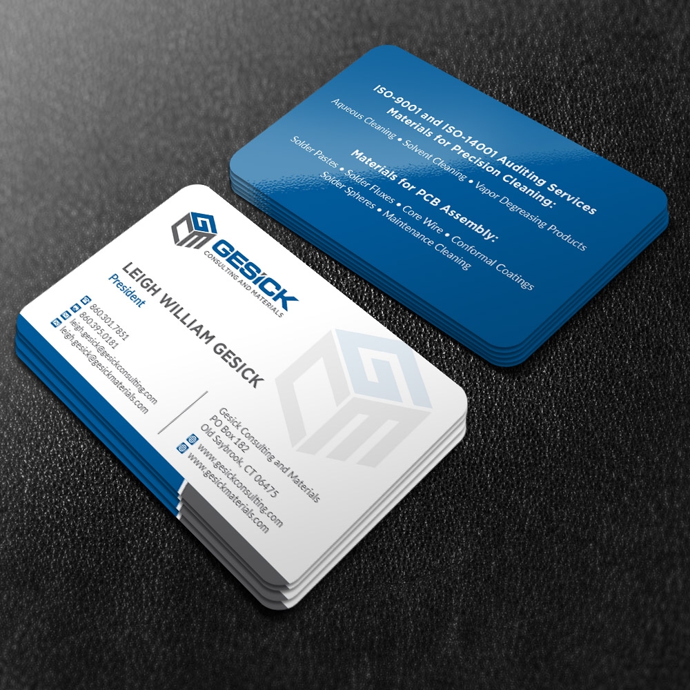 Gesick Consulting and Materials logo design by mattlyn