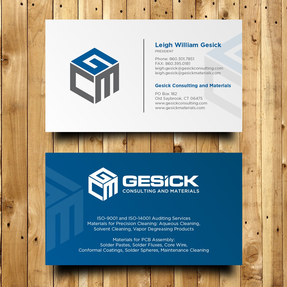 Gesick Consulting and Materials logo design by torresace