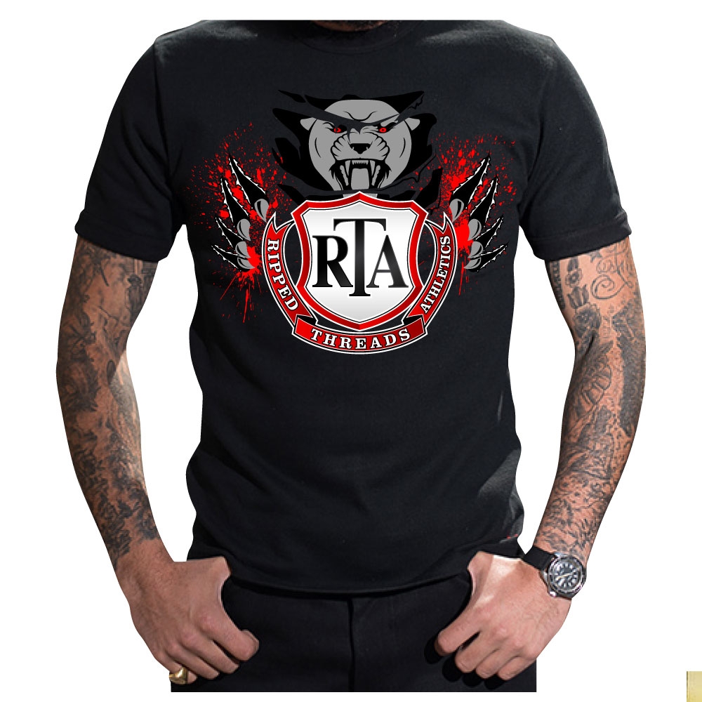 Ripped Threads Athletics  logo design by daywalker