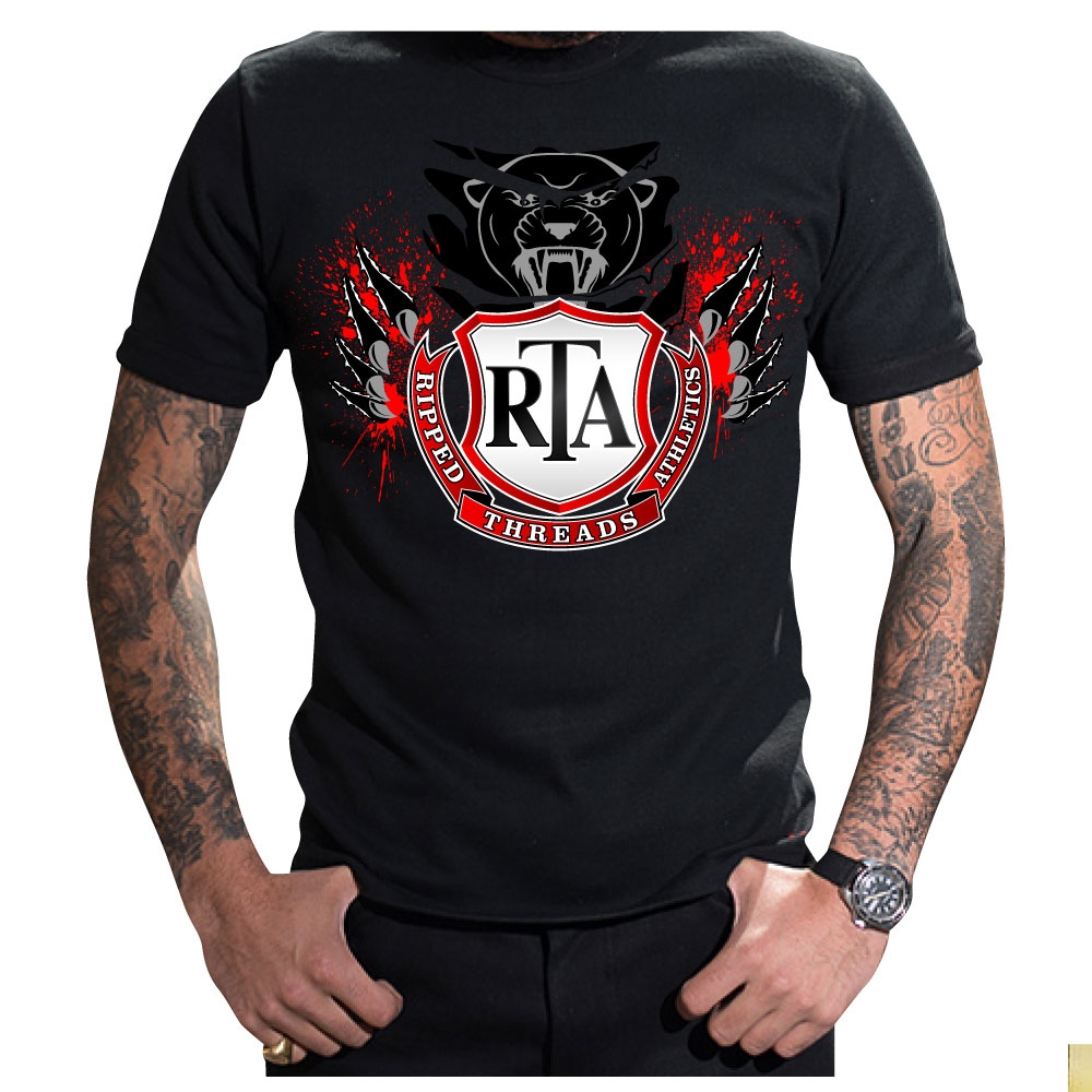 Ripped Threads Athletics  logo design by daywalker