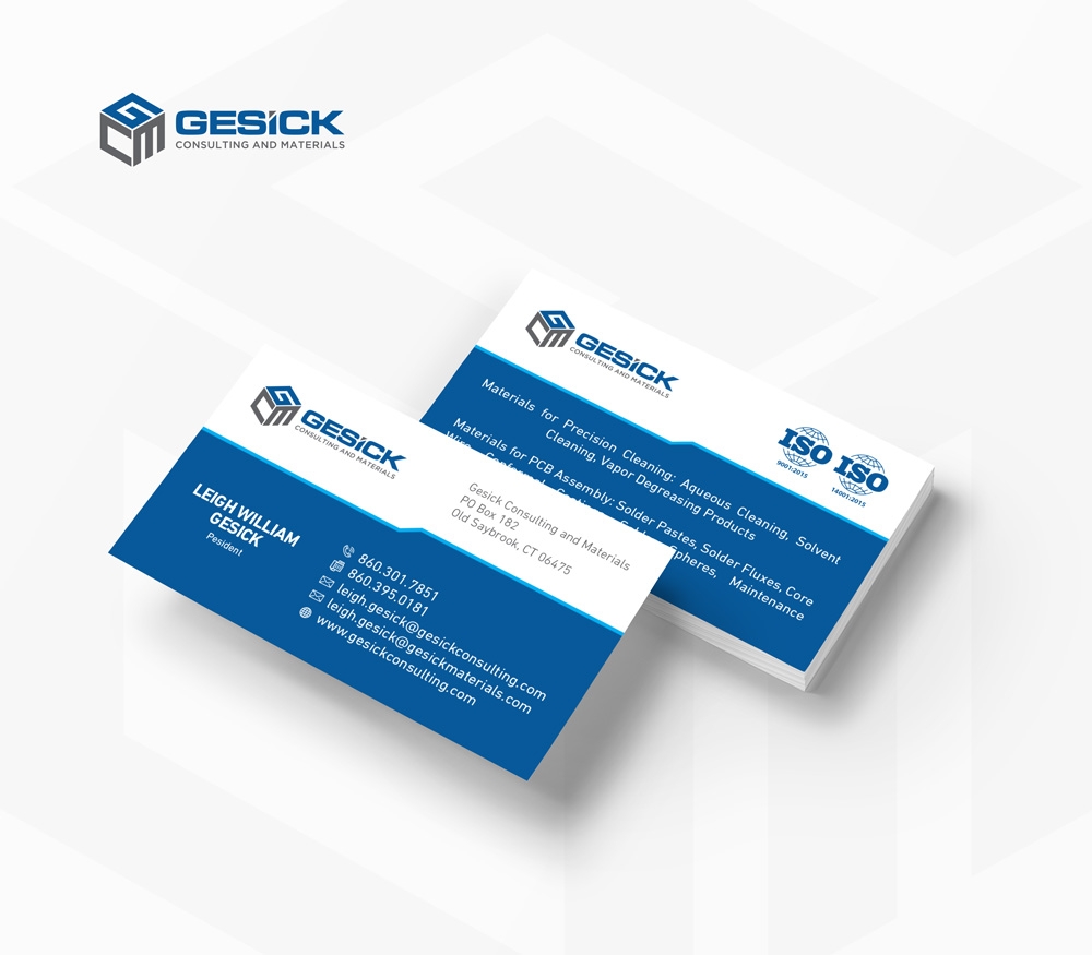 Gesick Consulting and Materials logo design by CristianO