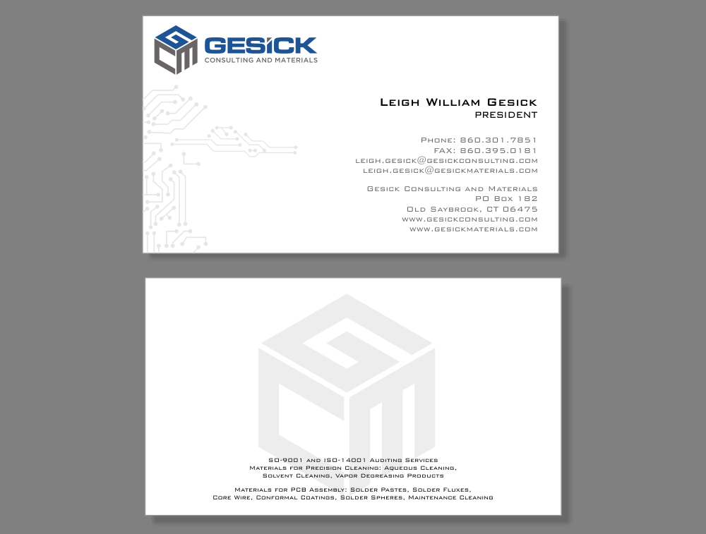 Gesick Consulting and Materials logo design by Dhieko