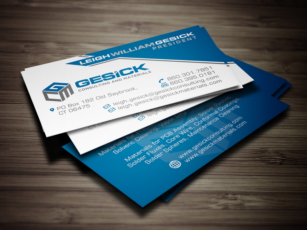 Gesick Consulting and Materials logo design by aRBy