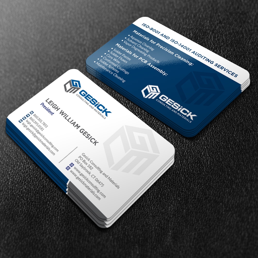 Gesick Consulting and Materials logo design by mattlyn