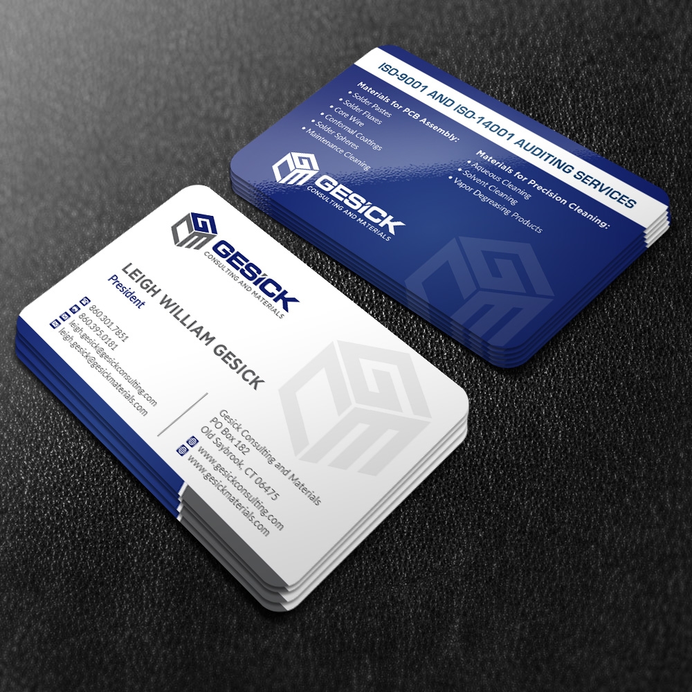 Gesick Consulting and Materials logo design by mattlyn