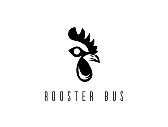 Rooster Bus logo design by Mailla