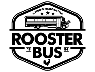 Rooster Bus logo design by ORPiXELSTUDIOS
