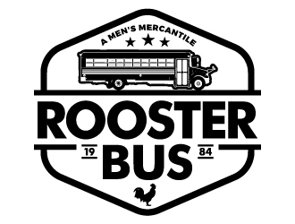 Rooster Bus logo design by ORPiXELSTUDIOS