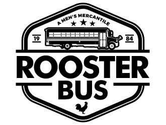 Rooster Bus logo design by ORPiXELSTUDIOS