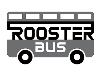 Rooster Bus logo design by ManishKoli