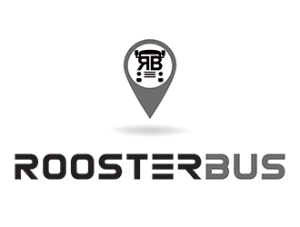 Rooster Bus logo design by ManishKoli