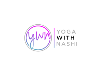 Yoga with Nashi logo design by bricton