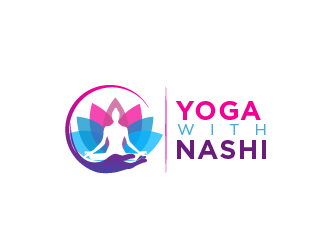 Yoga with Nashi logo design by THOR_