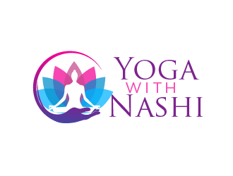 Yoga with Nashi logo design by THOR_
