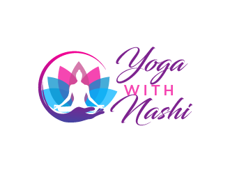 Yoga with Nashi logo design by THOR_