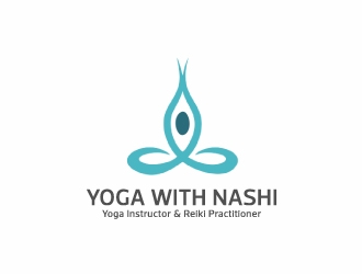 Yoga with Nashi logo design by nehel