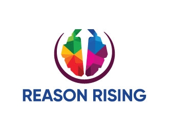 REASON RISING logo design by Erasedink