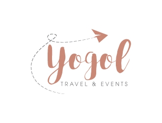 Y.O.G.O.L       Or       Yogol Travel  & Events logo design by J0s3Ph