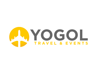 Y.O.G.O.L       Or       Yogol Travel  & Events logo design by maseru