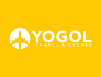 Y.O.G.O.L       Or       Yogol Travel  & Events logo design by maseru