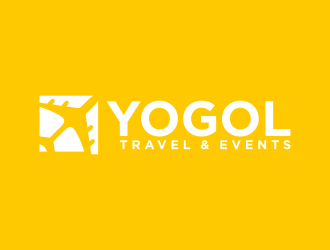 Y.O.G.O.L       Or       Yogol Travel  & Events logo design by maseru