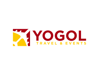 Y.O.G.O.L       Or       Yogol Travel  & Events logo design by maseru