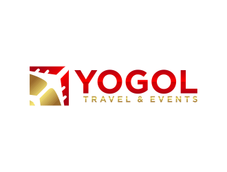 Y.O.G.O.L       Or       Yogol Travel  & Events logo design by maseru