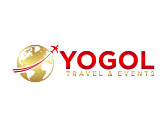 Y.O.G.O.L       Or       Yogol Travel  & Events logo design by maseru