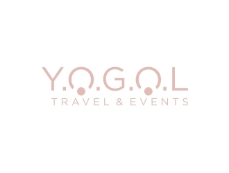 Y.O.G.O.L       Or       Yogol Travel  & Events logo design by EkoBooM
