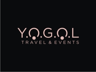 Y.O.G.O.L       Or       Yogol Travel  & Events logo design by EkoBooM