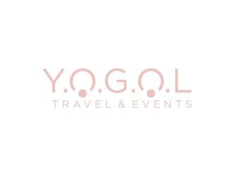 Y.O.G.O.L       Or       Yogol Travel  & Events logo design by EkoBooM