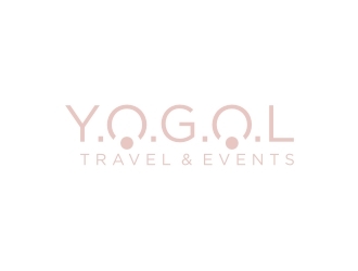 Y.O.G.O.L       Or       Yogol Travel  & Events logo design by EkoBooM