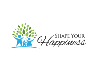 Shape Your Happiness logo design by pencilhand