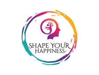 Shape Your Happiness logo design by MarkindDesign