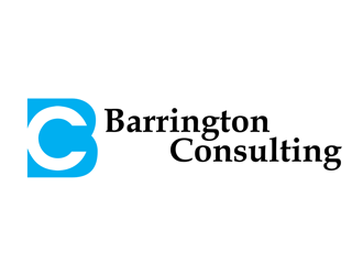 Barrington Consulting logo design by kunejo