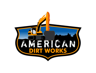 American Dirt Works  logo design by Kruger