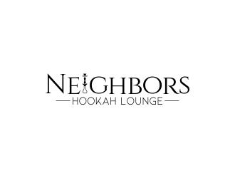 Neighbors Hookah Lounge logo design by MRANTASI