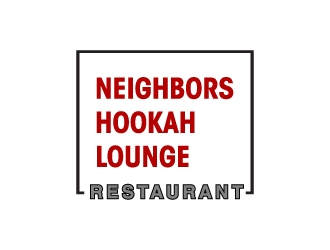 Neighbors Hookah Lounge logo design by pambudi