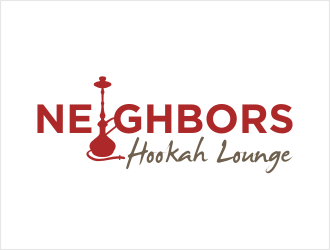 Neighbors Hookah Lounge logo design by bunda_shaquilla