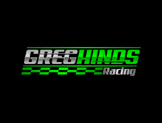 Greg Hinds Racing logo design by fastsev