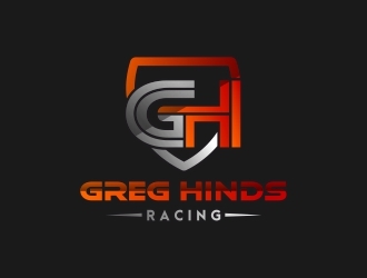 Greg Hinds Racing logo design by Mailla