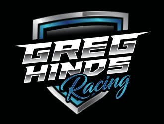 Greg Hinds Racing logo design by Eliben
