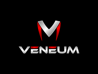 Veneum logo design by ubai popi