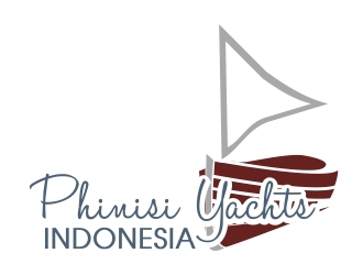 Phinisi Yachts Indonesia logo design by ElonStark