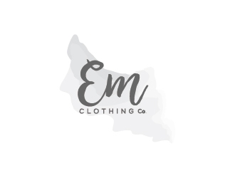 EM Clothing Co. logo design by Lovoos