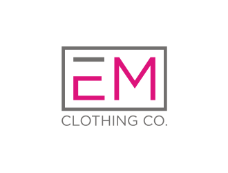 EM Clothing Co. logo design by rief