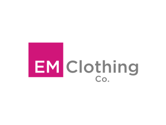 EM Clothing Co. logo design by nurul_rizkon