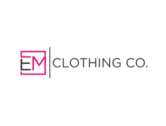 EM Clothing Co. logo design by BintangDesign